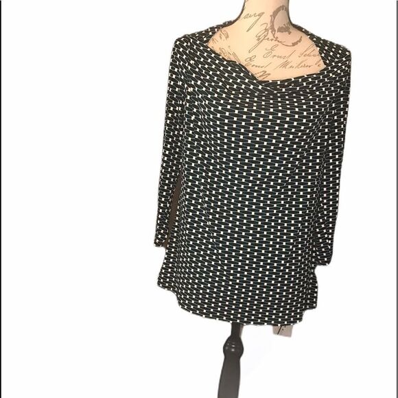 Liz Claiborne Medium Long Sleeve Blouse - Picture 2 of 16